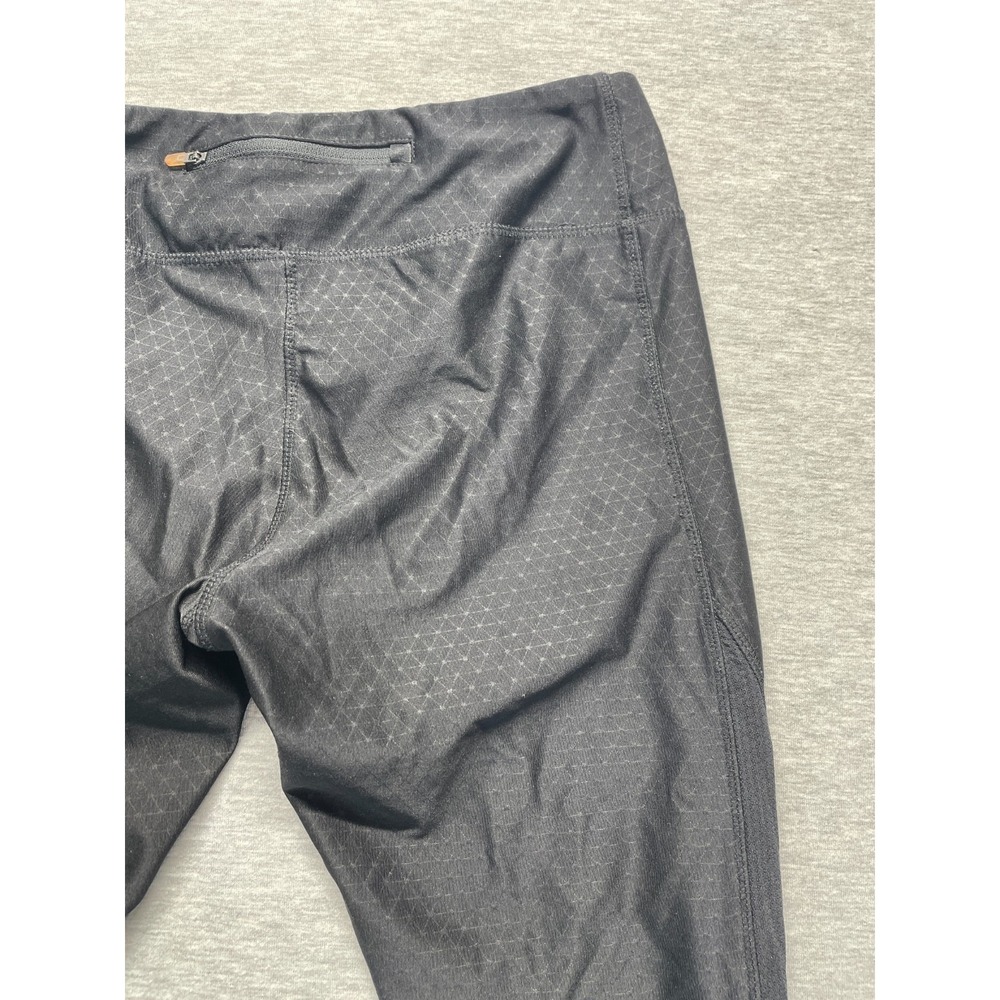 Kyodan Athletic Leggings Women Large Black Geometric Stretch Gym Training Yoga - Picture 8 of 16